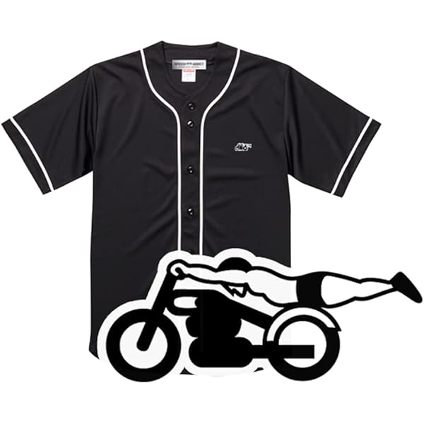 knosis ベースボールシャツ 白 XXLサイズ knosis ベースボールシャツ