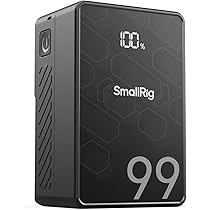Amazon | SmallRig Vマウントバッテリー VB99 SE 99Wh / 6800mAh ミニV