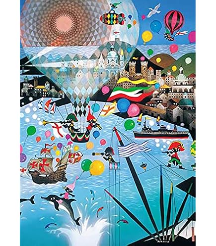 Amazon.co.jp: 500ピース ジグソーパズル 王子を想う人魚姫 (38x53cm