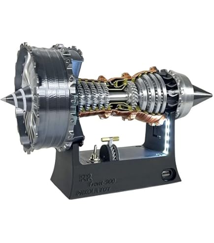 Amazon | エアバスA380 航空機 TR900 ターボファンエンジンモデル