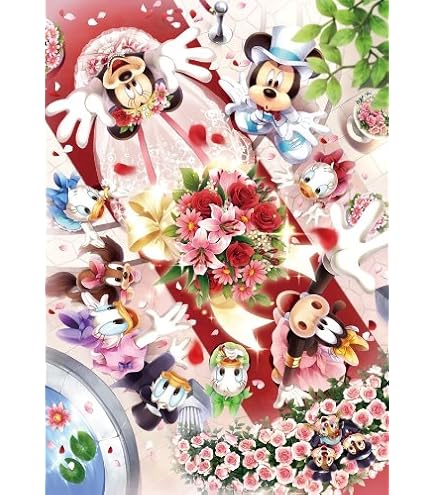 Amazon.co.jp: 1000ピース ジグソーパズル ディズニー ウェディング