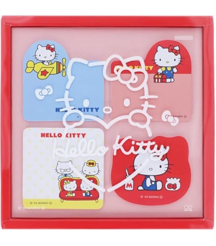 Amazon.co.jp: サンスター文具 ハローキティ メモミニ A 50th めも