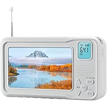 Amazon | 【2025年アップデート版】 ポータブルテレビ ワンセグテレビ