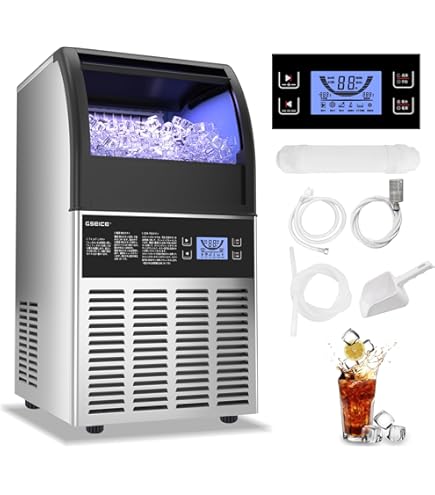 Amazon.co.jp: 業務用アンダーカウンター製氷機 フクシマガリレイ FIC