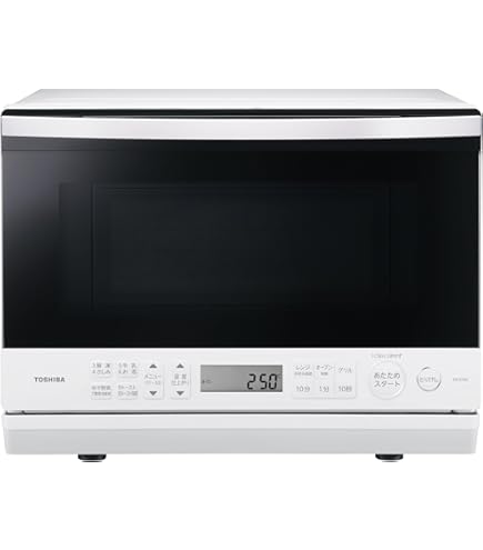 Amazon | 東芝 石窯ドーム 角皿式スチームオーブンレンジ ER-D100B(W