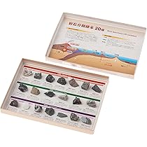 Amazon | 大江理工社(Oherikosha) ブック型標本セット 岩石分類標本20