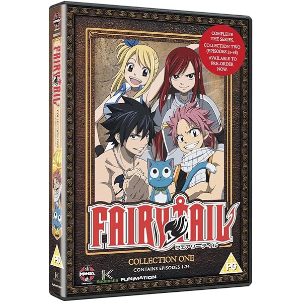 Amazon.co.jp: FAIRY TAIL コンプリート DVD-BOX2 (25-48話, 562分