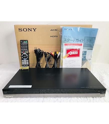 Amazon | SONY 500GB 3チューナー ブルーレイレコーダー BDZ-AT770T