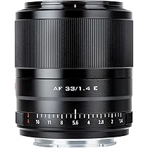 Amazon | VILTROX 単焦点レンズ AF 33mm F1.4 STM F1.4大口径 瞳A