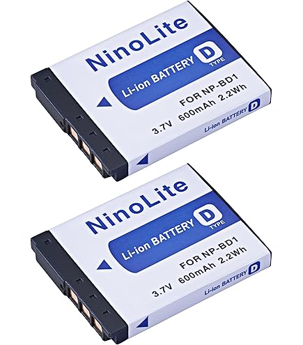 Amazon | 【バッテリー 2個セット】 SONY NP-BD1 / NP-FD1 互換