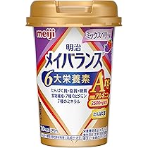 Amazon.co.jp: メイバランスミニカップ ストロベリー味 125ml×12本