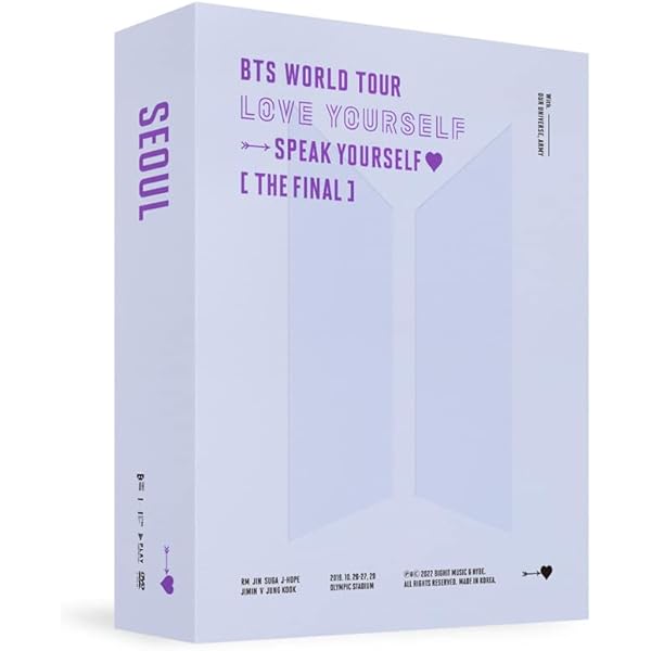 BTS - BTS WORLD TOUR LOVE YOURSELF SPEAK YOURSELF THE FINAL [ BLU