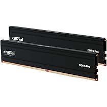 Crucial Pro 64GB DDR5 RAM Kit (2x32GB), 5600MHz (or 5200MHz or