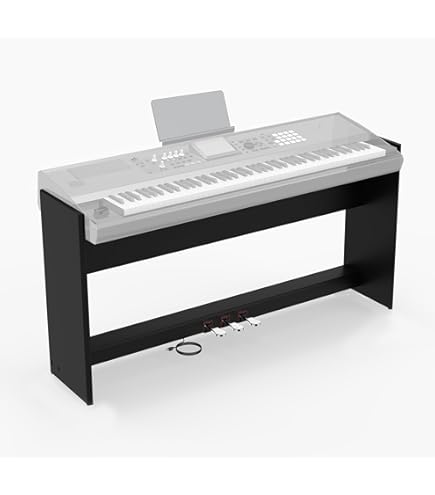 Amazon.com: L125B Wooden Furniture Stand Compatible for Yamaha P