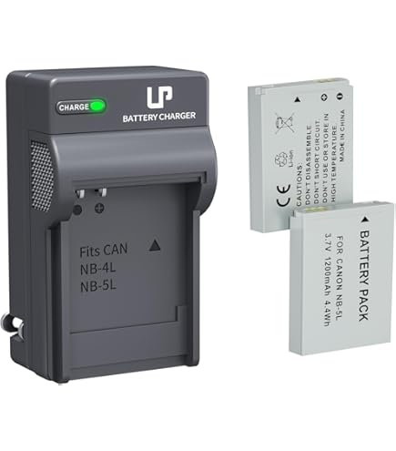 Amazon.com : Battery + Charger for Canon PowerShot A3400 is, A3500