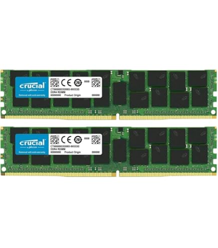 32GB SAMSUNG M393A4K40BB2-CTD6Y 2Rx4 RDIMM DDR4 PC4-2666V ECC
