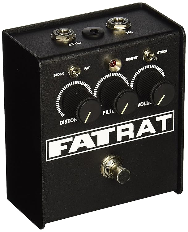ProCo FAT RAT - 新たに2つの切り替えスイッチを搭載した「RAT