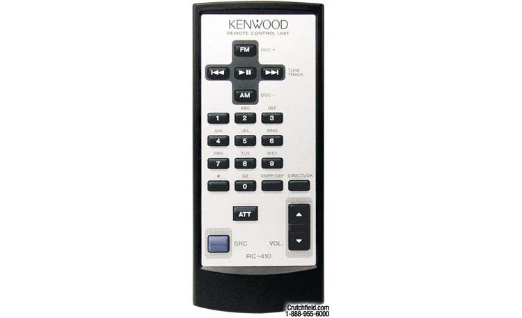 Kenwood KDC-MP819 CD/MP3 Receiver with CD Changer Controls at