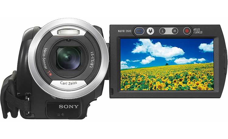 Sony HDR-SR1 30GB high-definition hard drive camcorder at Crutchfield