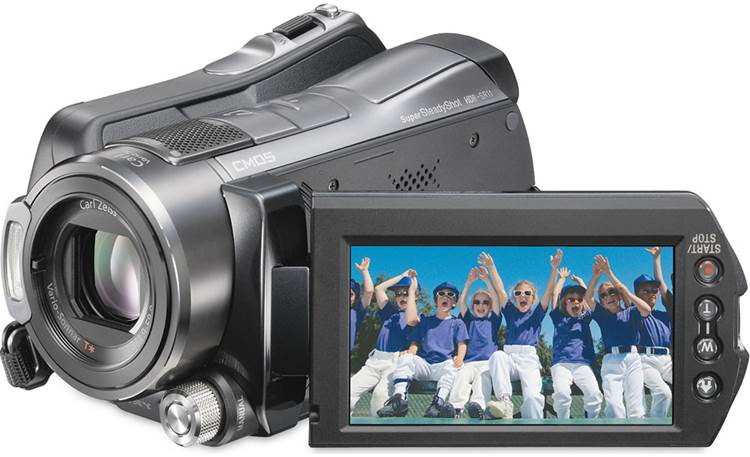 Sony HDR-SR11 60GB high-definition hard drive camcorder at Crutchfield