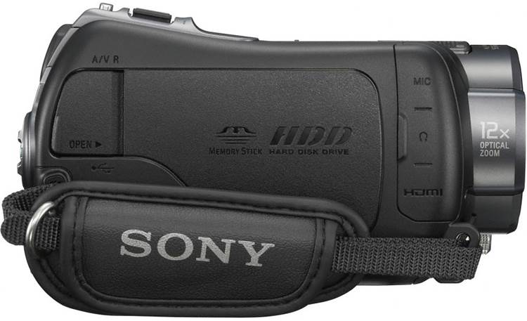 Sony HDR-SR11 60GB high-definition hard drive camcorder at Crutchfield