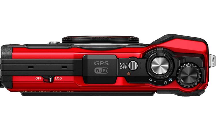 Olympus Tough TG-6 (Red) 12-megapixel waterproof 4K camera with 4X