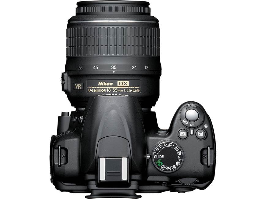 Nikon D3000 Kit 10.2-megapixel digital SLR camera with 18-55mm