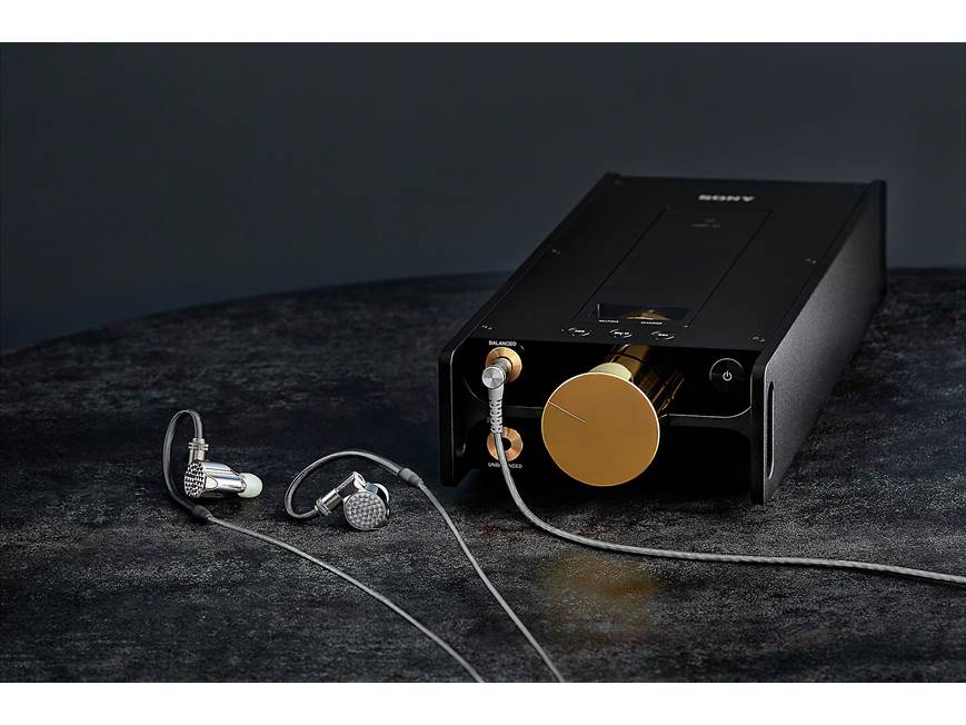 Sony IER-Z1R Signature Series in-ear monitor headphones at Crutchfield