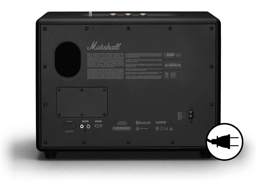 Marshall Woburn III (Black) Powered Bluetooth® speaker with HDMI