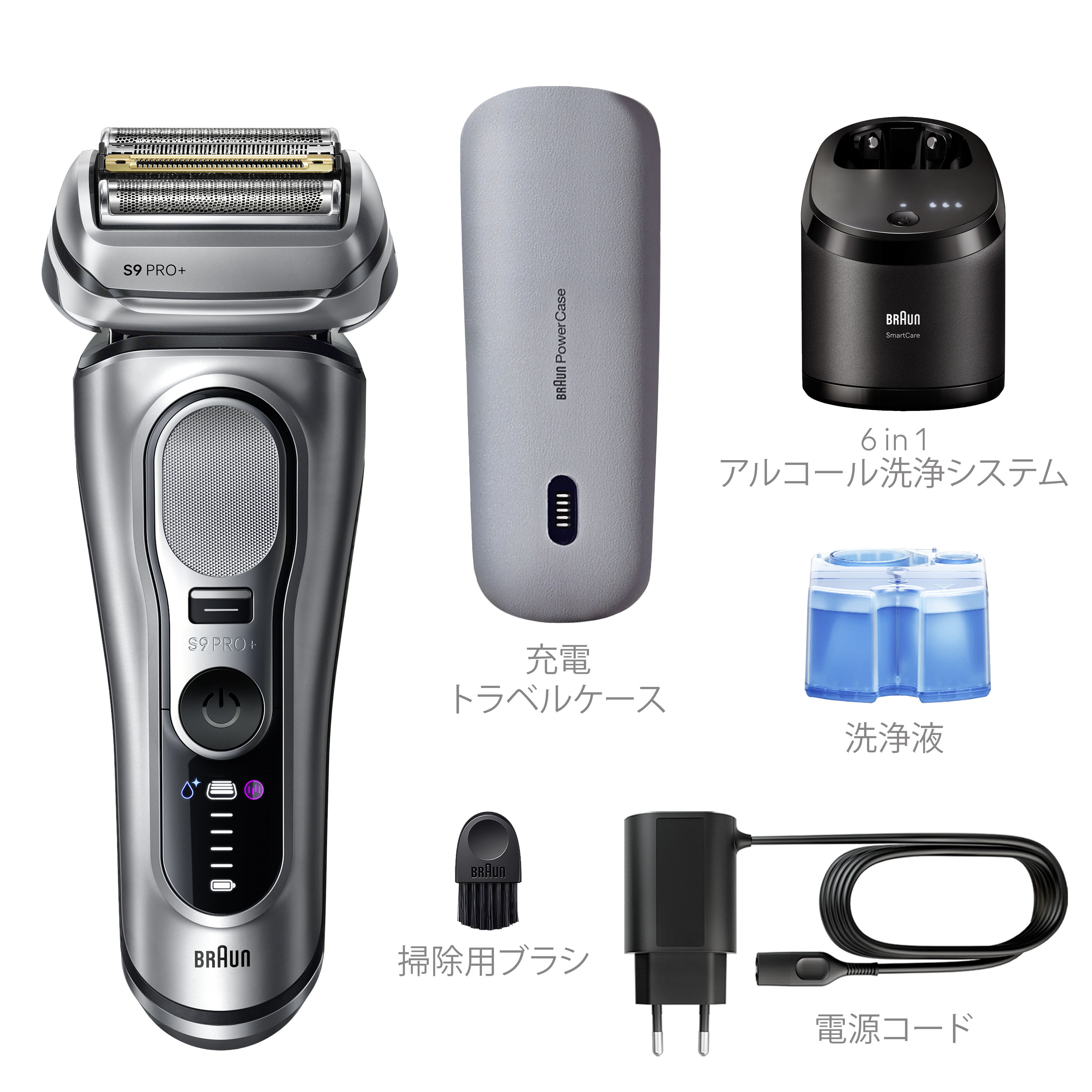ブラウン電気シェーバー シリーズ9Pro+ 9655cce | Braun JP