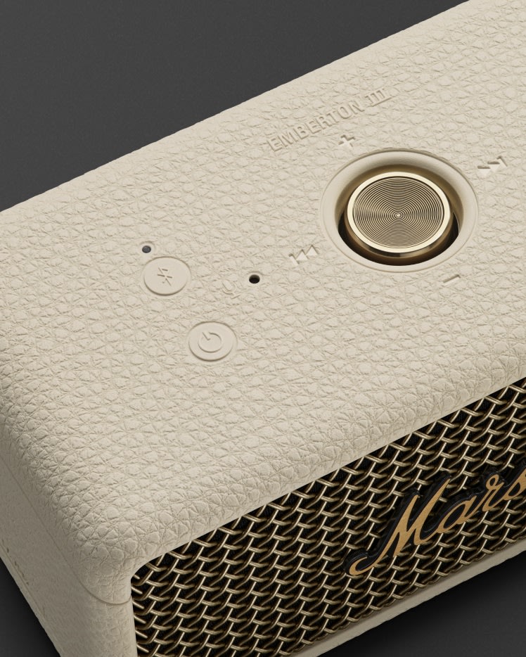 Emberton III Cream - ポータブルスピーカー | Marshall.com