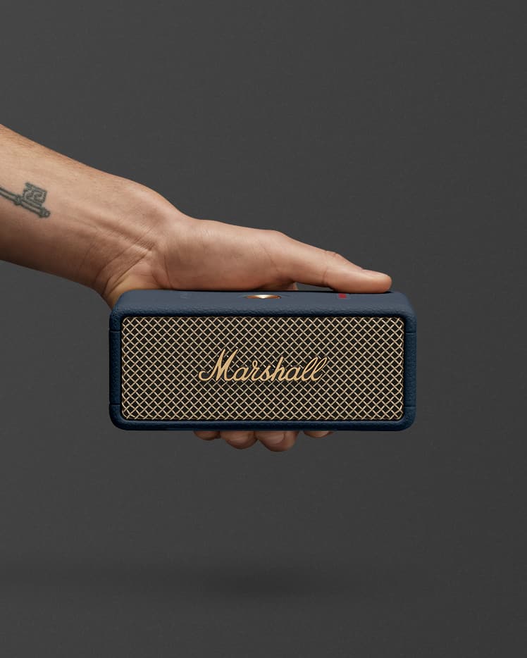 Powerful portable speaker with over 32 hours of playtime