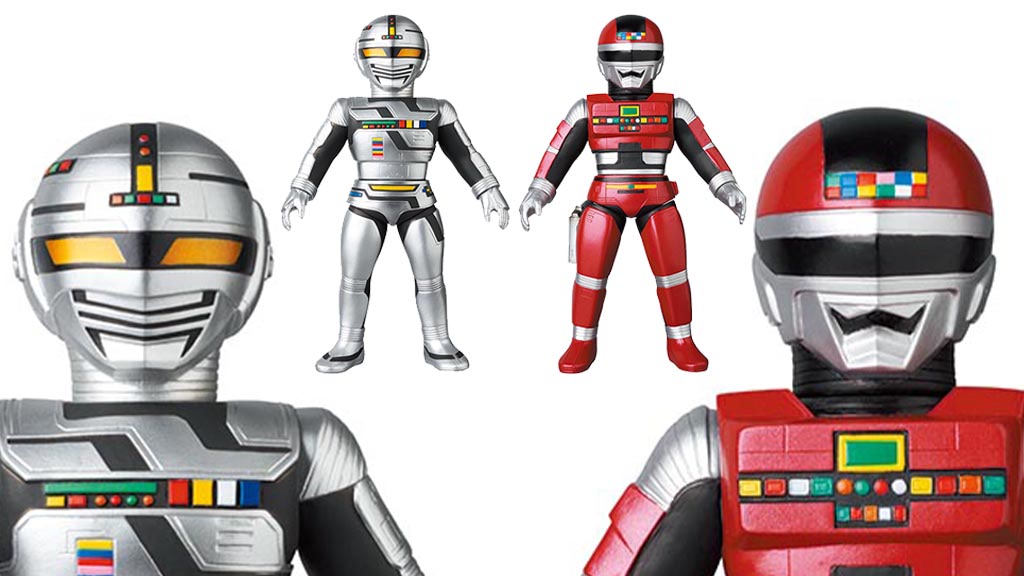 蒸着！ 赤射！ 宇宙刑事ギャバンとシャリバンをレトロソフビ化