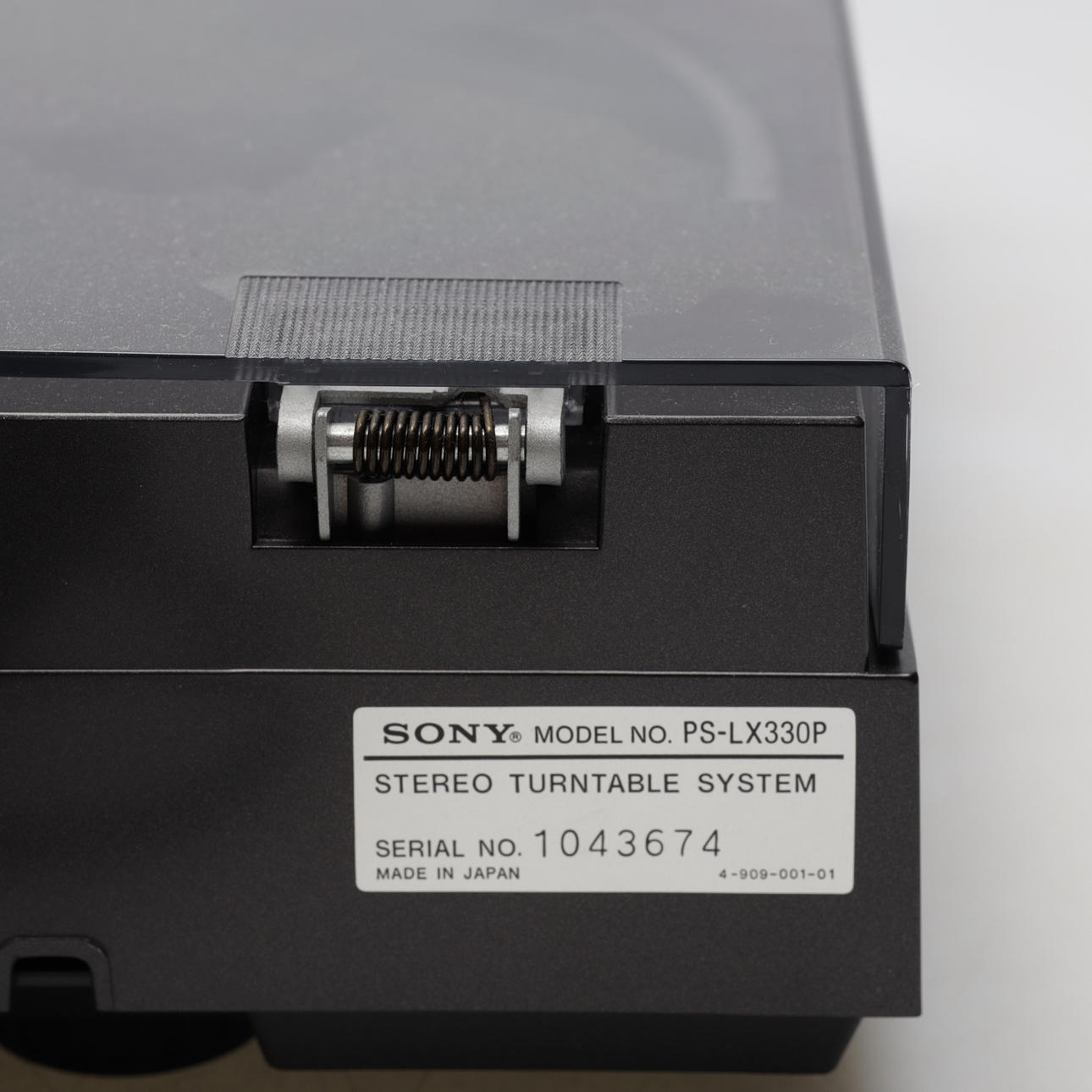 RECORD PLAYER, Sony, PS-LX330P, Japan. Miscellaneous - Modern