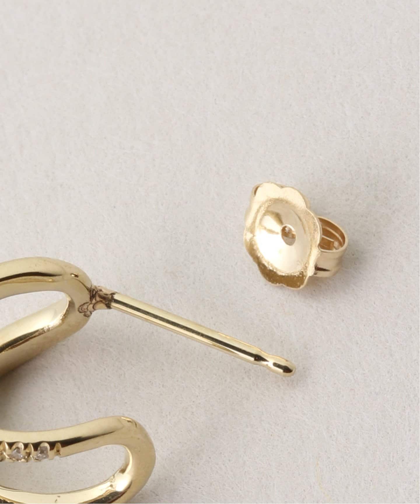 GABRIELA ARTIGAS/ガブリエラ アルティガス】TWIN TUSK PAVE ピアス