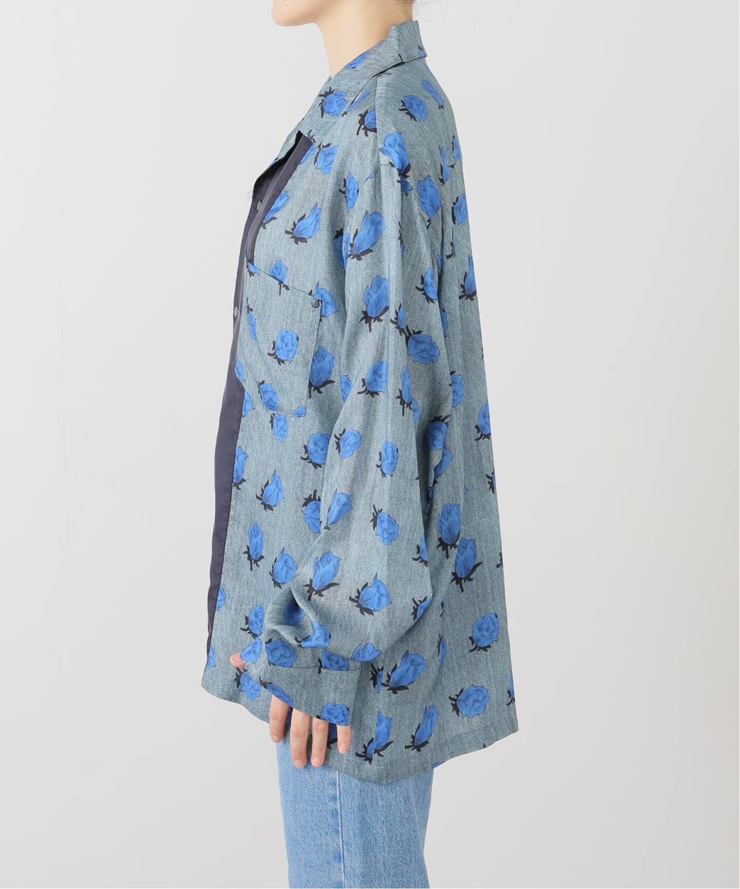 TOGA TOO/トーガトゥ】Inner print shirt：シャツ（シャツ／ブラウス