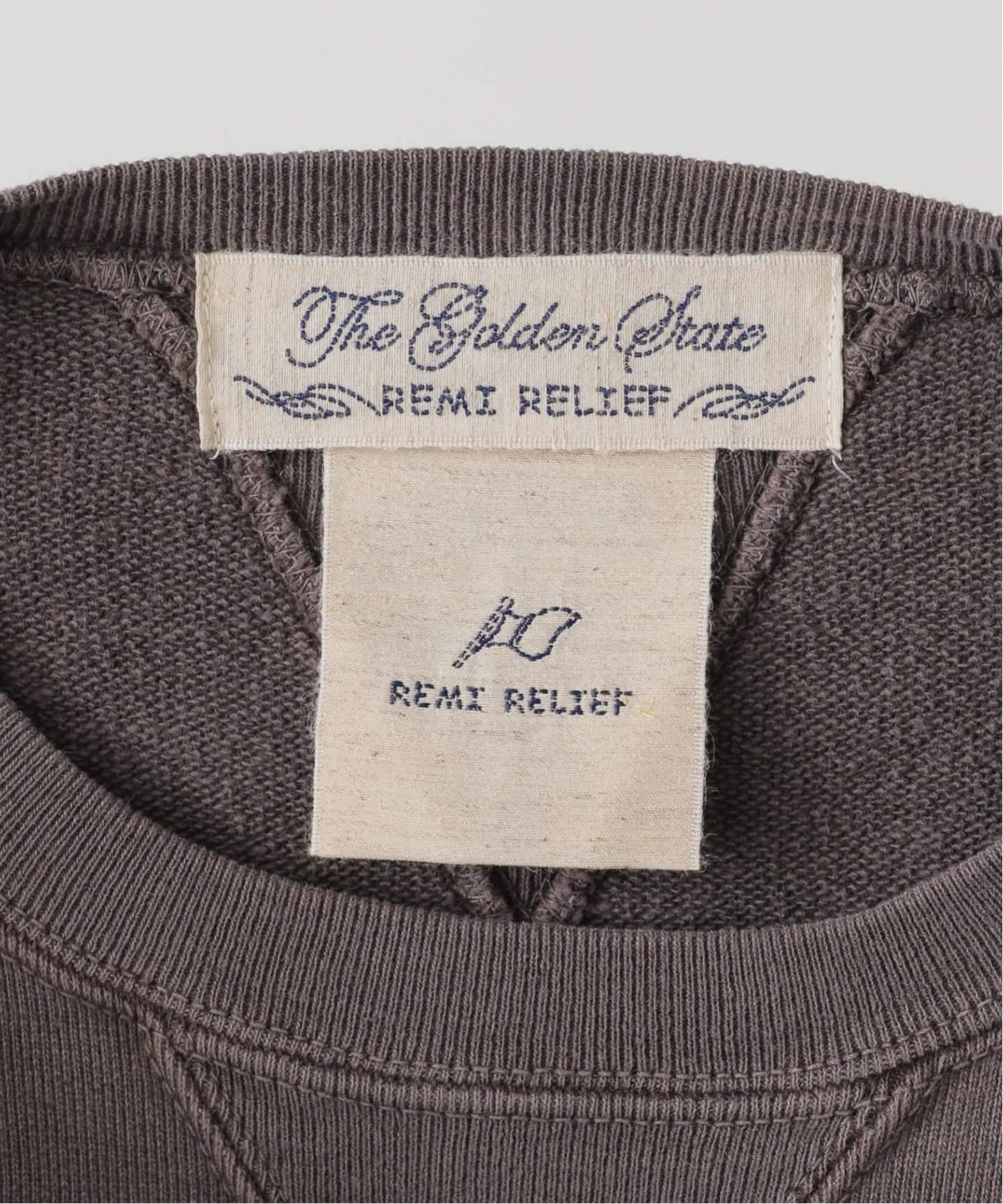 REMI RELIEF/レミ レリーフ】 UNCW SWEAT（スウェット）｜L