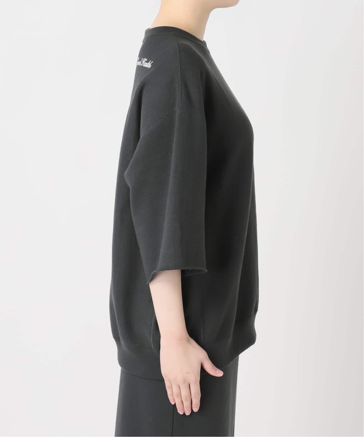AMERICANA/アメリカーナ】 HALF SLEEVE SWEAT（スウェット）｜L