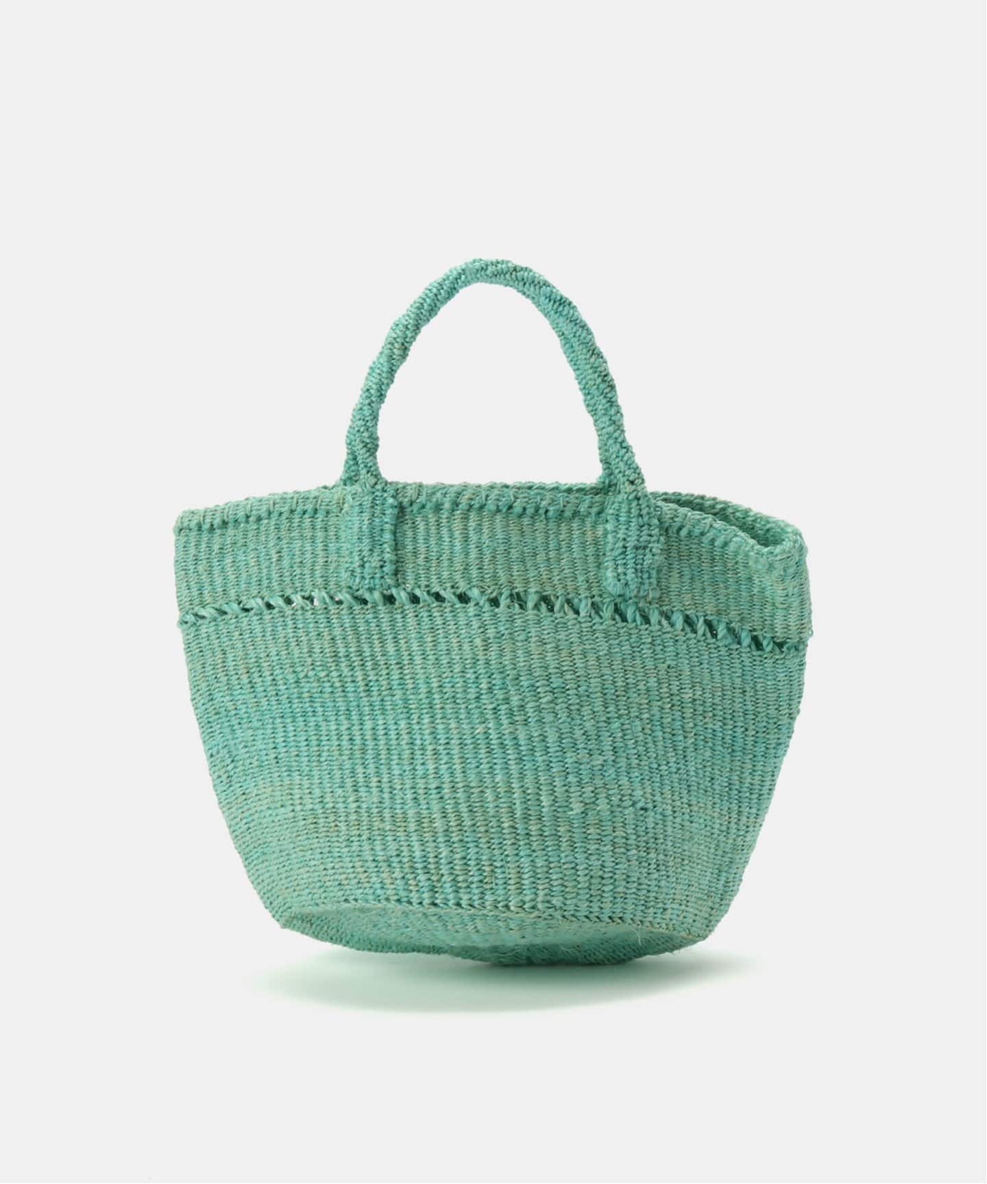 AFRICAN SQUARE/アフリカンスクエア サイザルバッグ スカシライン