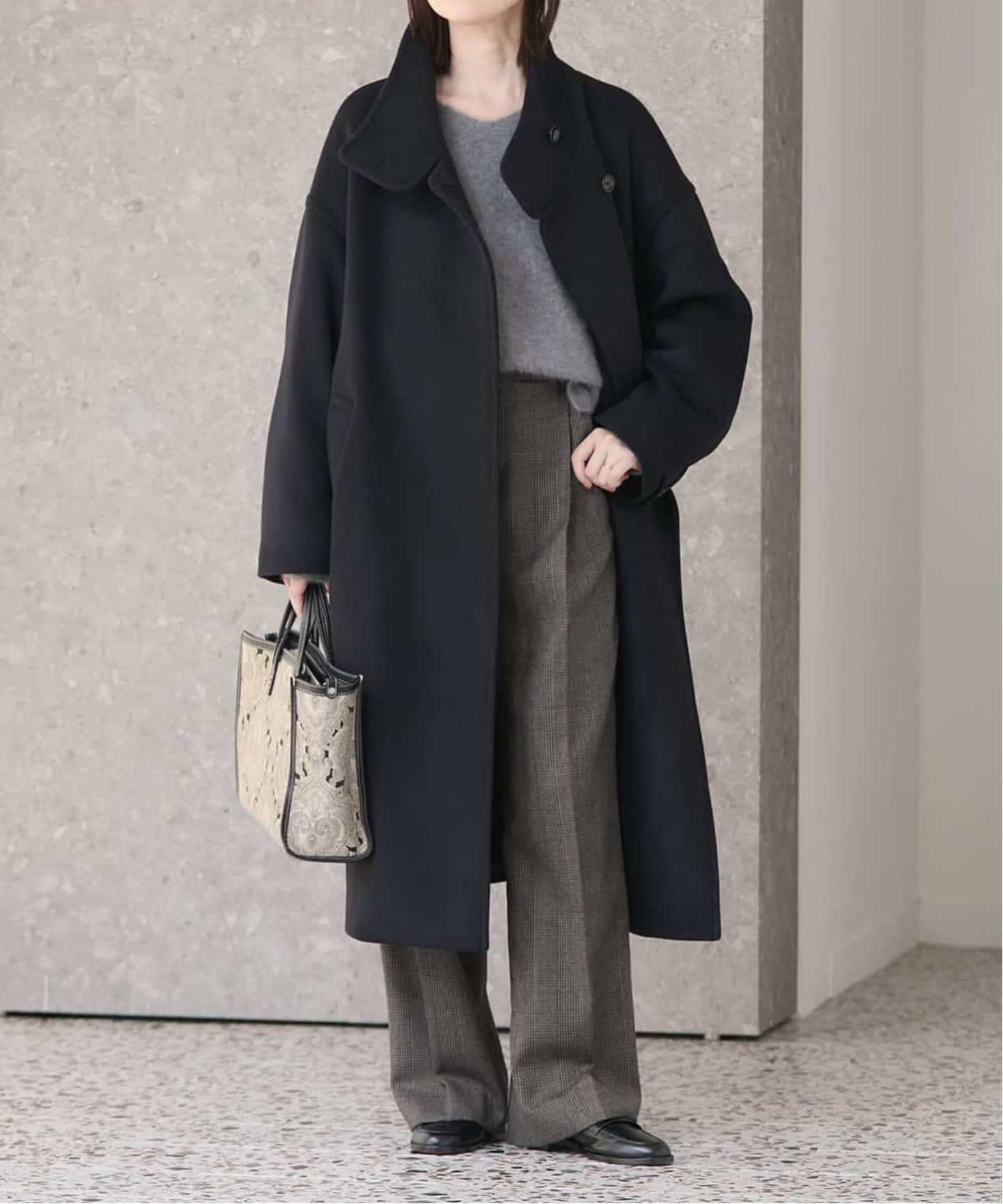 MANTECO/TWEEDスタンドコート（その他ブルゾン／アウター）｜JOURNAL