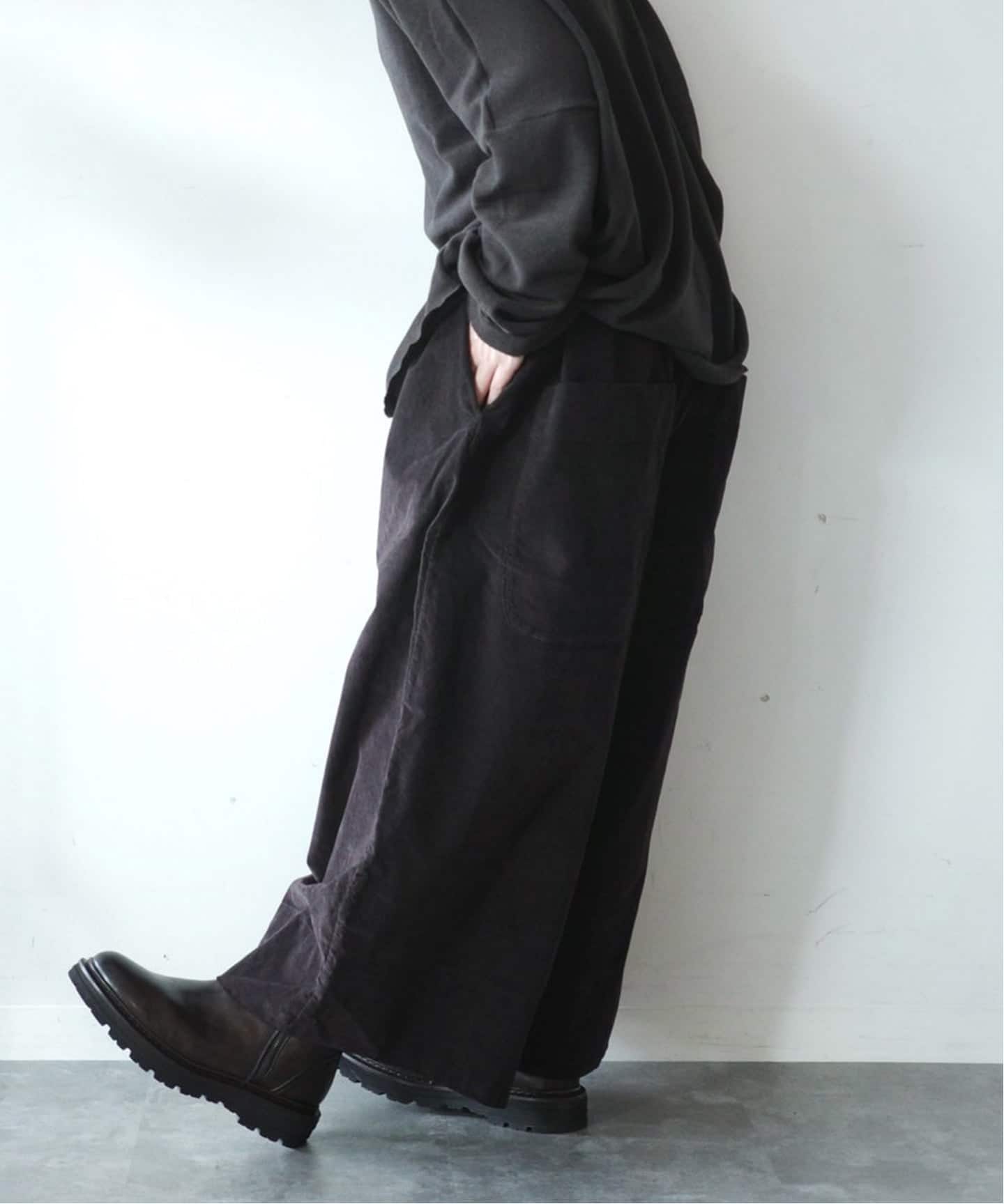 album di famiglia】WIDE TROUSERS VELVET（その他パンツ）｜journal