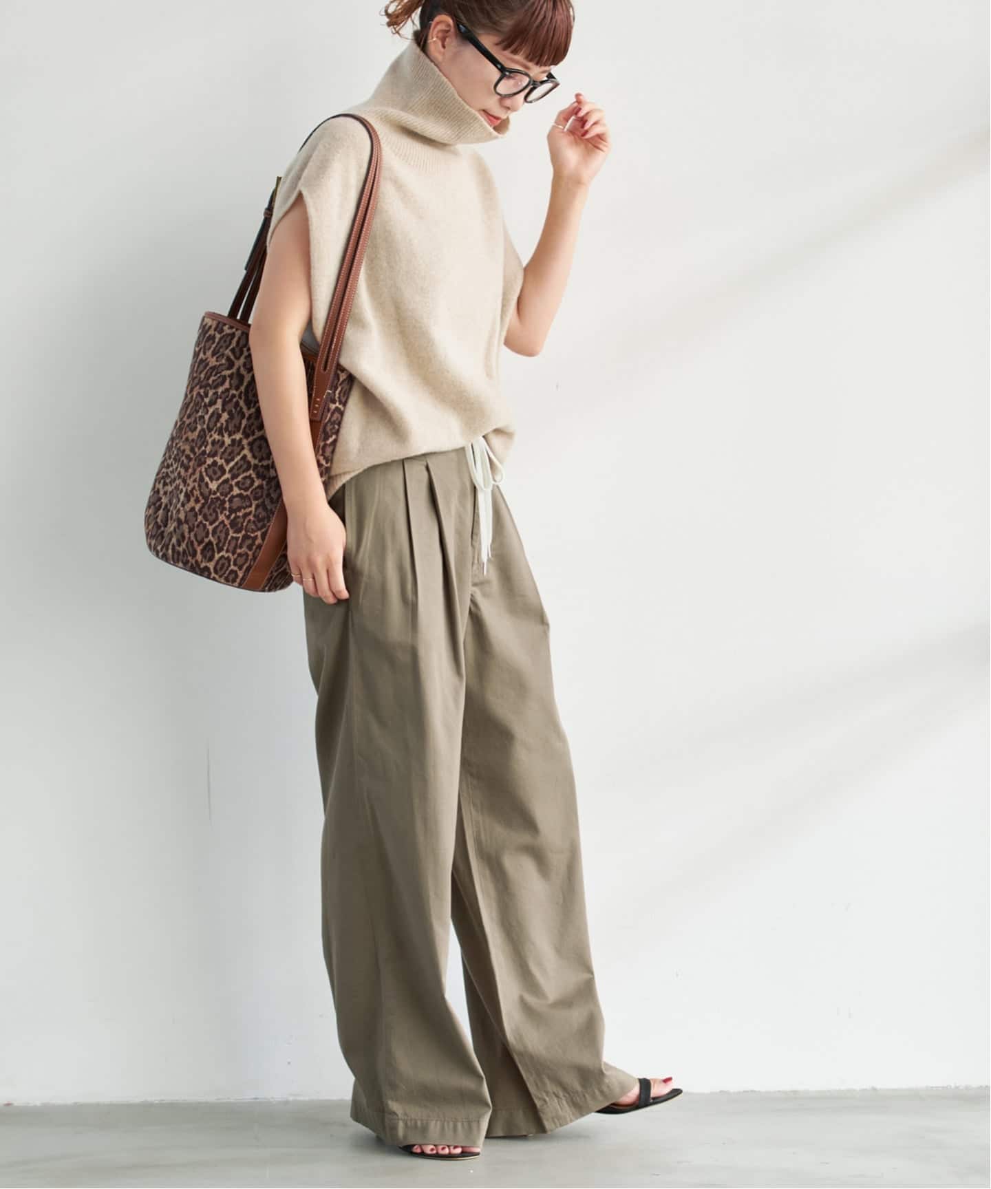 追加》コットンレーヨンドロストフレアパンツ（その他パンツ）｜Spick