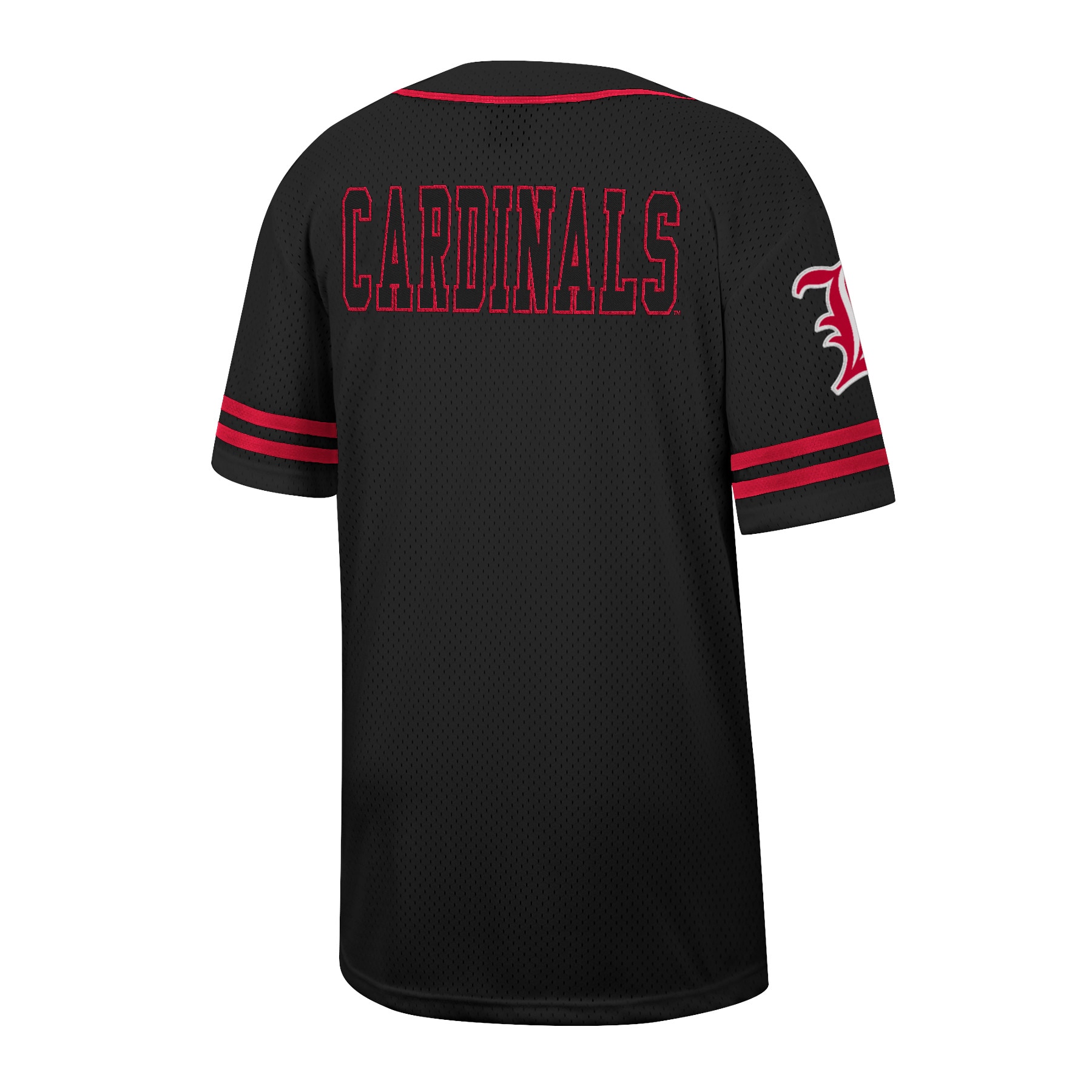Men's Colosseum Black Louisville Cardinals Free Spirited Mesh