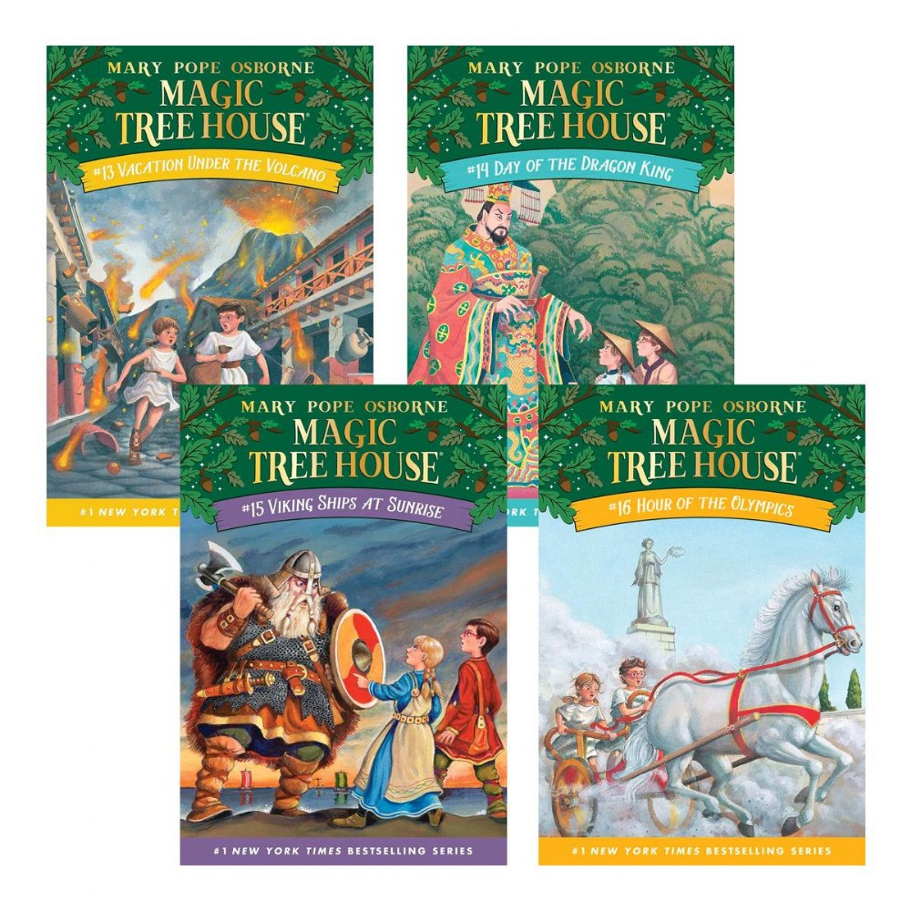 Magic Tree House Paperback Book Set 2 #9-16 Level M - Set of 8