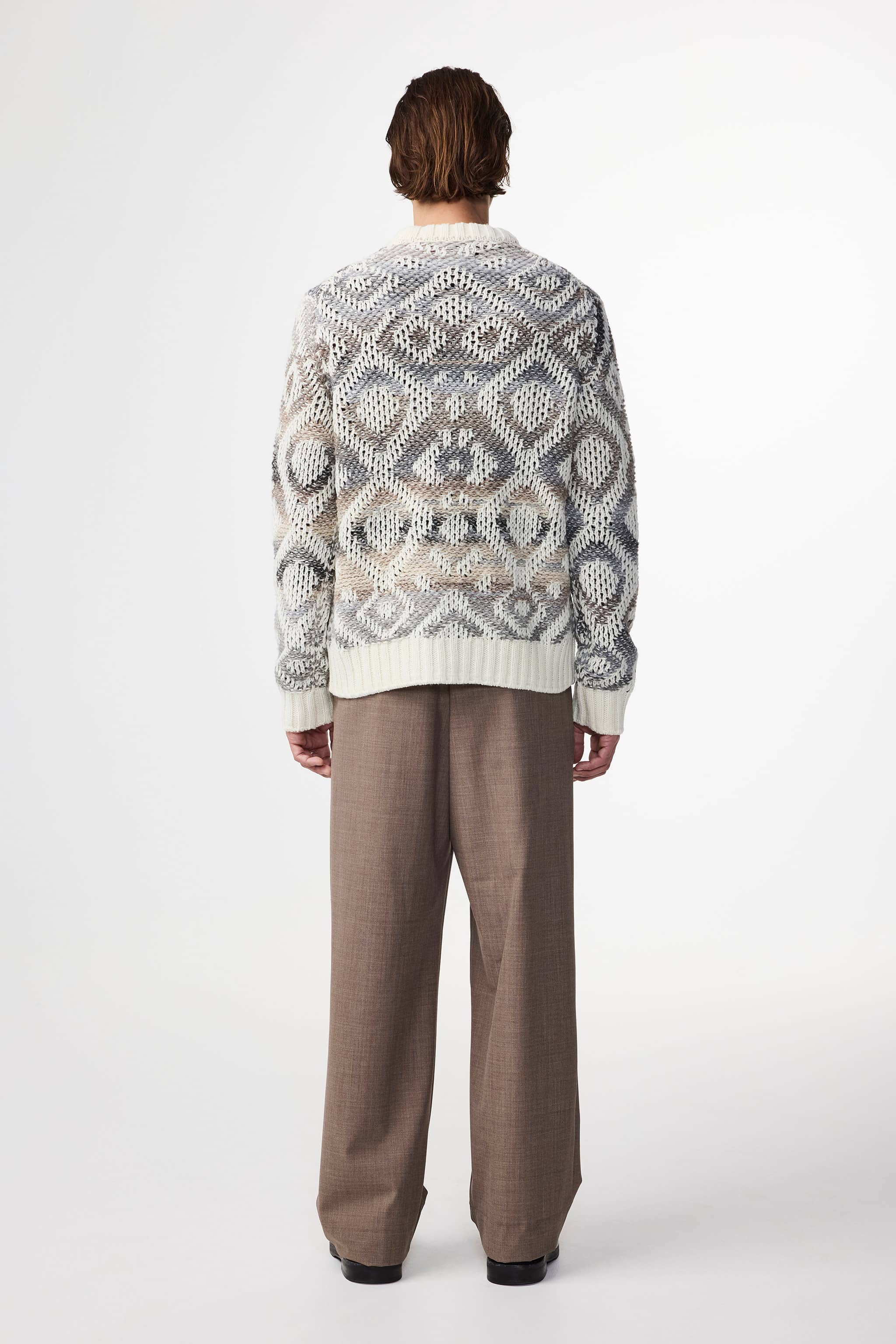 Brady 60024 men's sweater - Ivory - Buy online at NN.07®