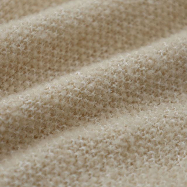 防縮ウールのブークレヤーンカーディガン｜衣料品｜中川政七商店 公式