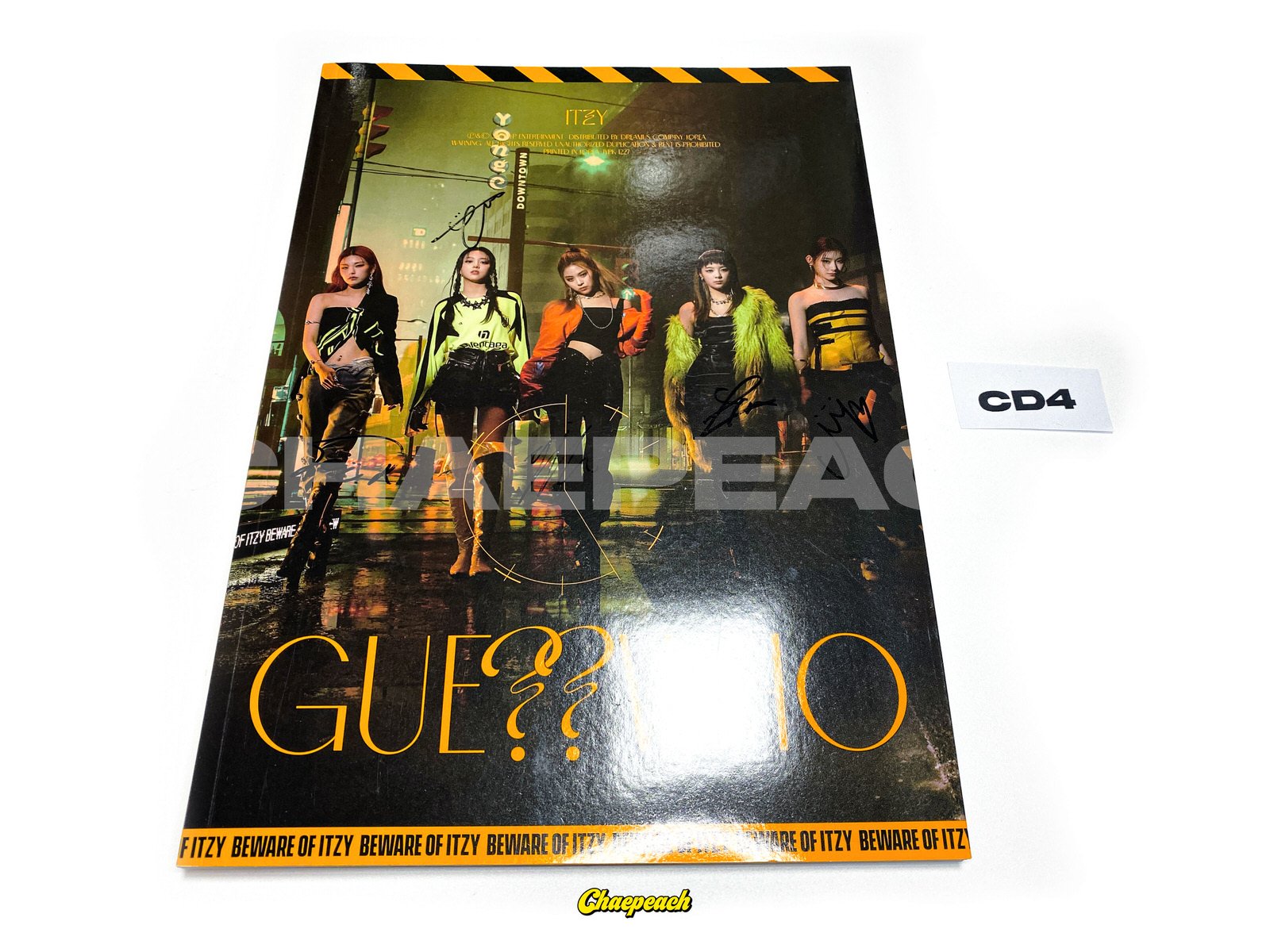 ITZY - DALLA DALLA SIGNED ALBUM — chaepeach