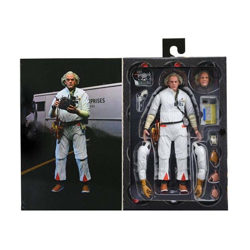 NECA Back to the Future 35th Anniversary Ultimate Doc Brown (1985