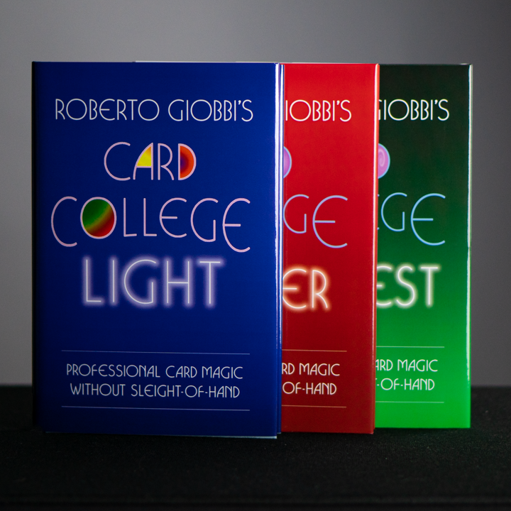 Card College Light, Lighter, Lightest by Roberto Giobbi Hardcover