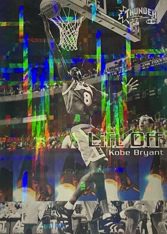 Kobe Bryant 1998 Skybox Thunder #3-LO Lift Off Price Guide